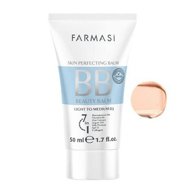 کرم پودر بی بی فارماسی اصلی Farmasi BB Cream حجم ۵۰ میل